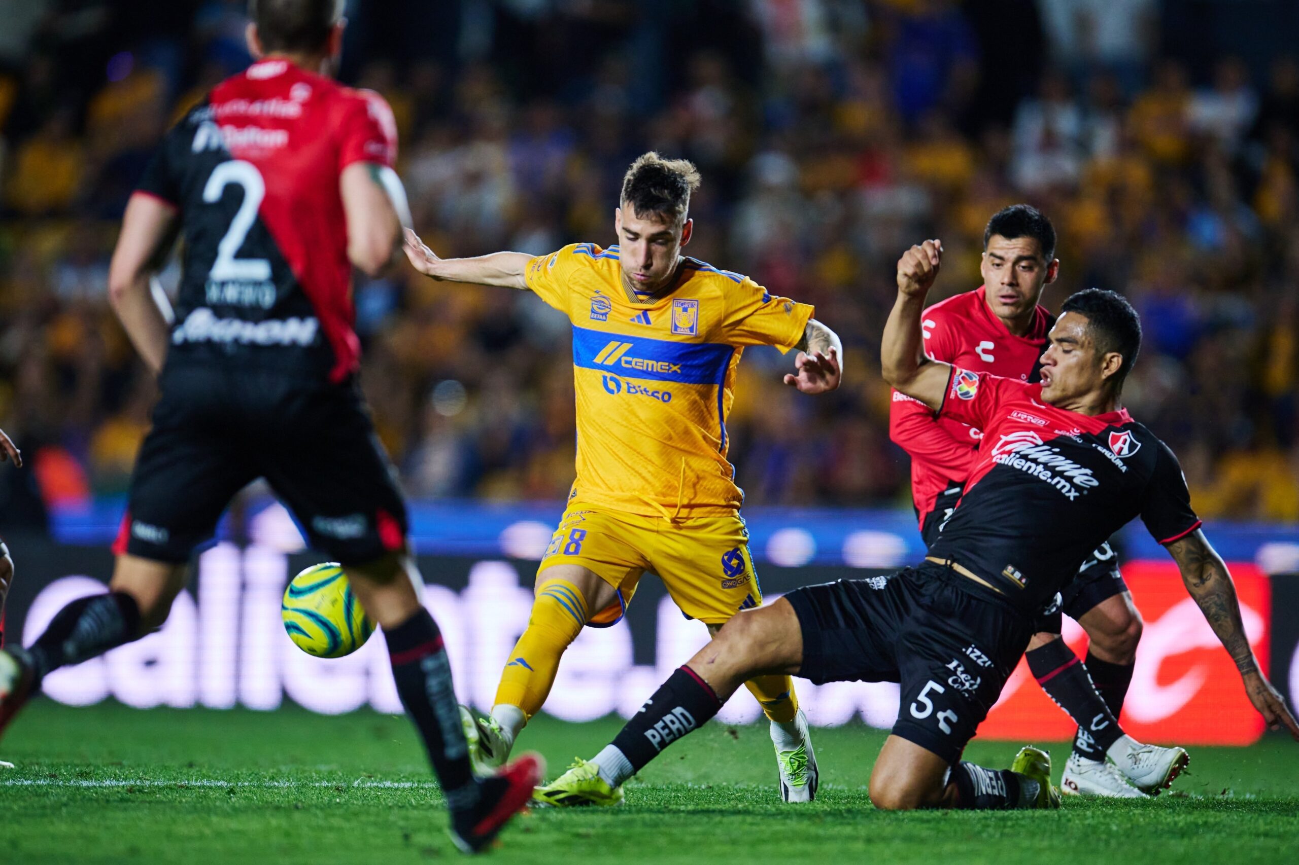 Atlas Rescata El Empate Sobre Tigres