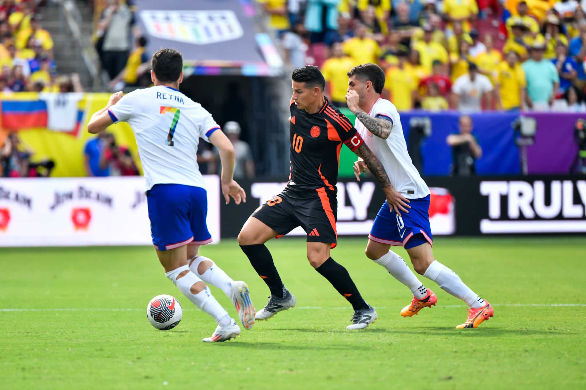 Estados Unidos Goleado Por Colombia En Amistoso